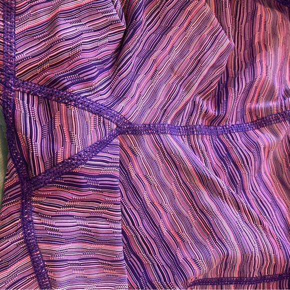 Lululemon Run: Inspire Crop II *All Luxtreme Space Dye Twist Iris Flower Pink - Picture 14 of 17